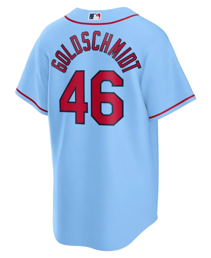 Paul Goldschmidt St. Louis Cardinals Alternate Replica Player Name Jersey - Light Blue