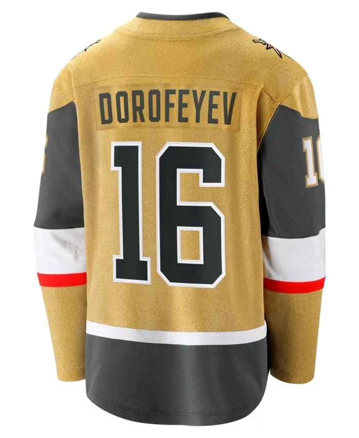 Pavel Dorofeyev Vegas Golden Knights Fanatics  Premier Breakaway Player Jersey - Gold