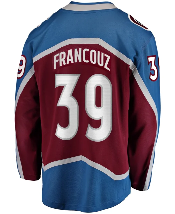Pavel Francouz Colorado Avalanche Fanatics Breakaway Player Jersey - Burgundy