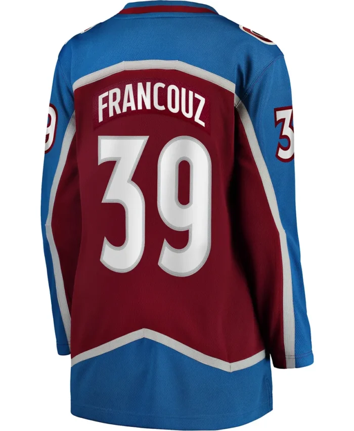 Pavel Francouz Colorado Avalanche Fanatics Women Home Breakaway Player Jersey - Burgundy