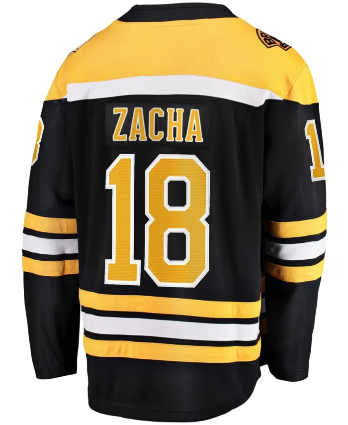 Pavel Zacha Boston Bruins Fanatics Home Breakaway Player Jersey - Black