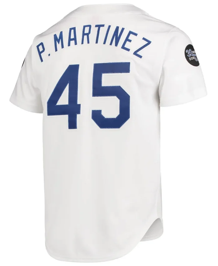 Pedro Martinez Los Angeles Dodgers Mitchell Ness 1993 Cooperstown Collection Home Authentic Jersey - White