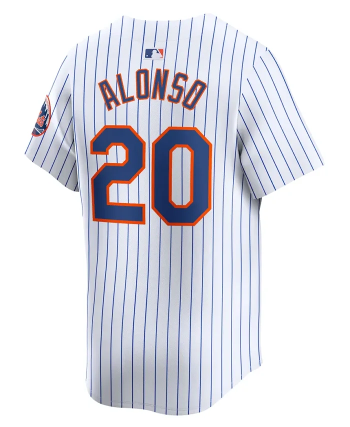 Pete Alonso New York Mets Home Limited Player Jersey - White