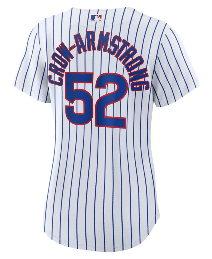 Pete Crow-Armstrong Chicago Cubs Women Home Replica Player Jersey - White