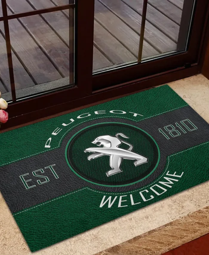 Urban Ride Doormat, All Over Print Doormat For Car Fans CAR169 - Green