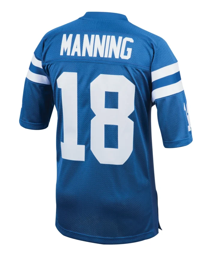 Peyton Manning Indianapolis Colts 1998 Mitchell & Ness Authentic Throwback Retired Player Jersey - Royal