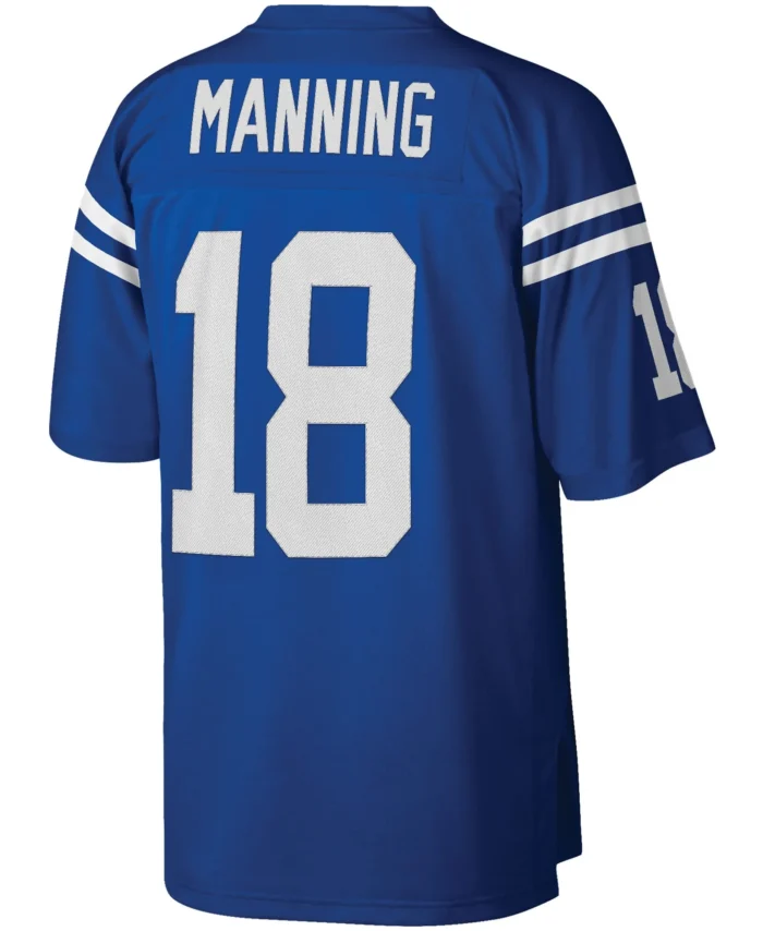 Peyton Manning Indianapolis Colts Mitchell & Ness Big & Tall 1998 Retired Player Replica Jersey - Royal