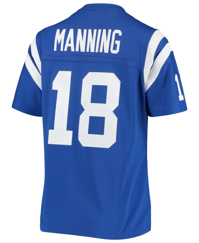 Peyton Manning Indianapolis Colts Mitchell & Ness Women's 1998 Legacy Replica Jersey - Royal