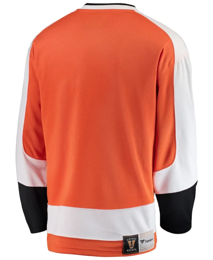 Philadelphia Flyers Fanatics Premier Breakaway Heritage Blank Jersey - Orange