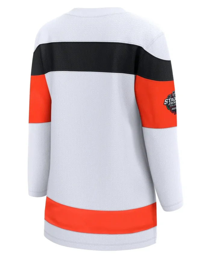 Philadelphia Flyers Fanatics Women 2024 NHL Stadium Series Breakaway Jersey?? White