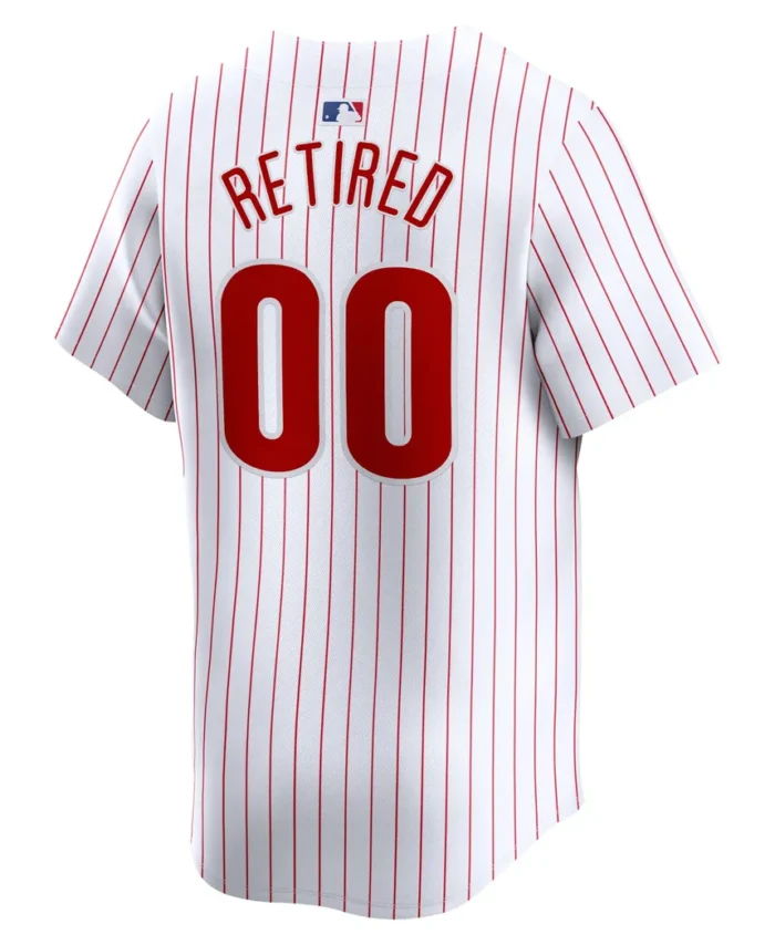 Philadelphia Phillies Home Limited Pick-A-Player Retired Roster Jersey- White