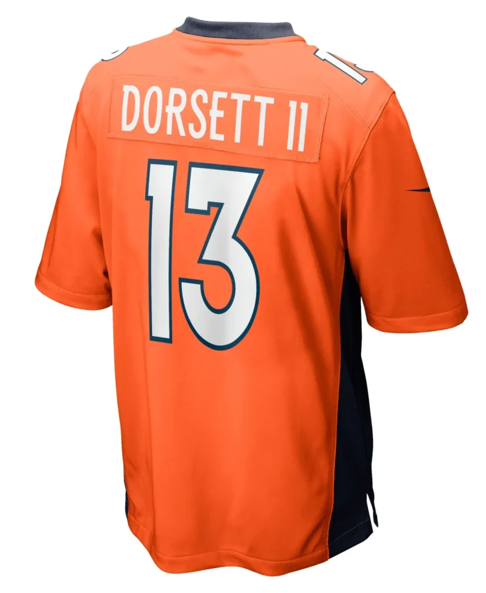 Phillip Dorsett II Denver Broncos Team Game Jersey -  Orange