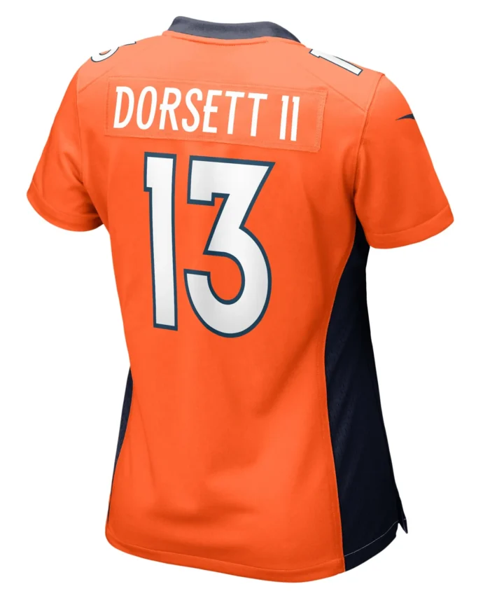 Phillip Dorsett II Denver Broncos Women's Team Game Jersey -  Orange
