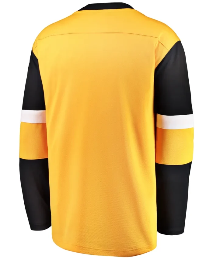 Pittsburgh Penguins Fanatics Alternate Breakaway Jersey - Gold