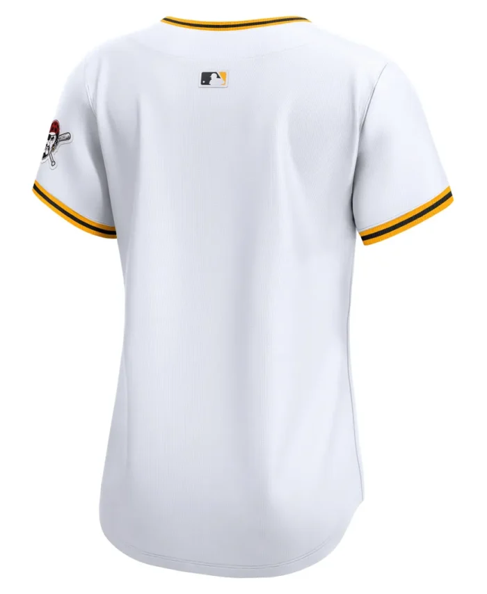 Pittsburgh Pirates Women Home Limited Jersey- White