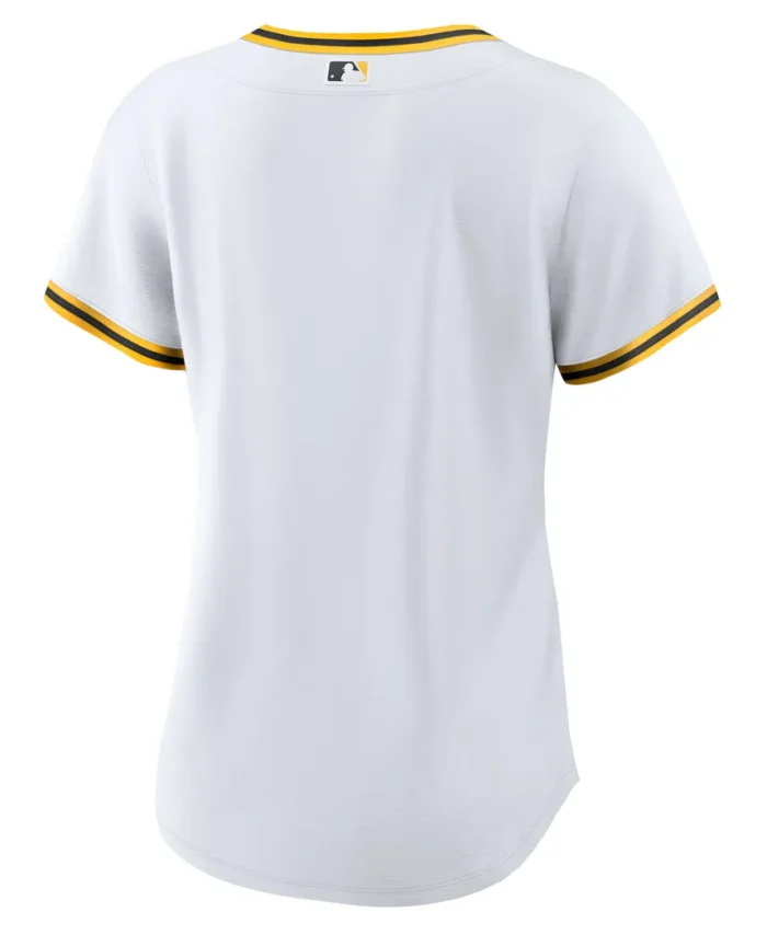 Pittsburgh Pirates Women Home Replica Team Jersey- White