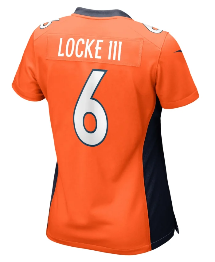 P.J. Locke Denver Broncos Women's Game Player Jersey - Orange