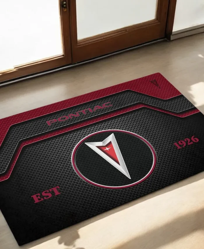 Old-School Automobile Doormat, All Over Print Doormat For Car Owners CAR162