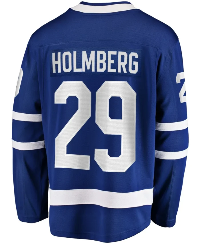 Pontus Holmberg Toronto Maple Leafs Fanatics Home Premier Breakaway Player Jersey - Blue