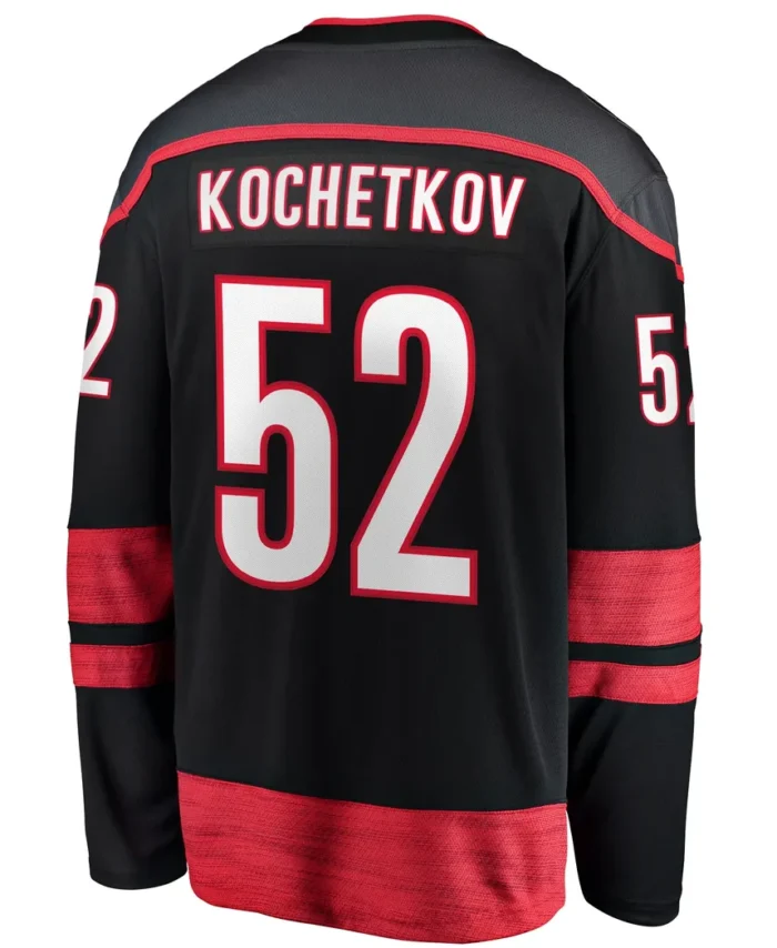 Pyotr Kochetkov Carolina Hurricanes Fanatics Home Premier Breakaway Player Jersey - Black