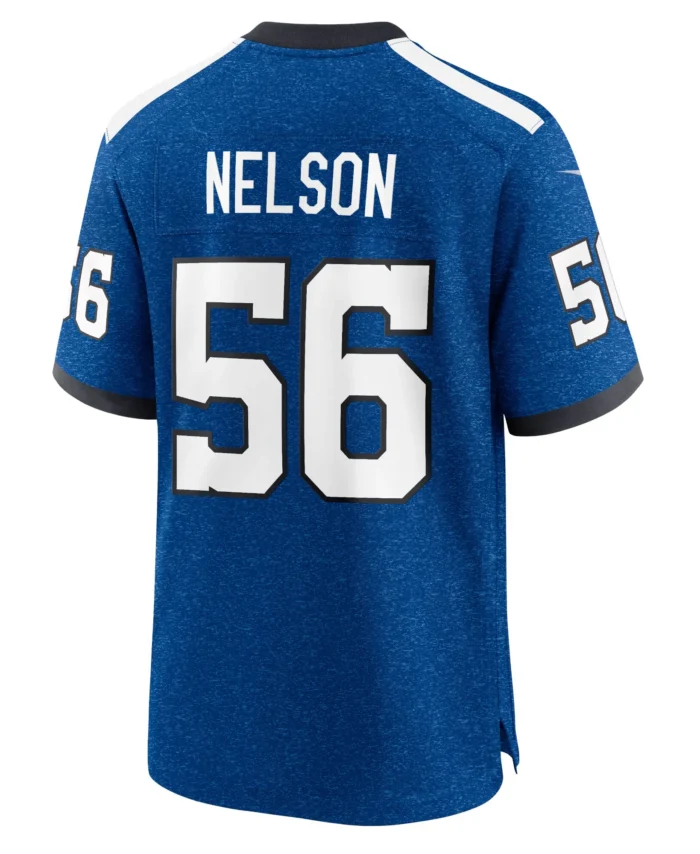 Quenton Nelson Indianapolis Colts Indiana Nights Alternate Game Jersey - Royal