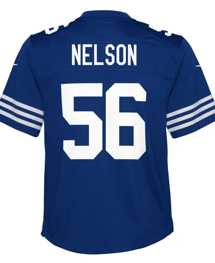 Quenton Nelson Indianapolis Colts Youth Game Jersey - Royal
In Stock - This item will ship within 2 business days.