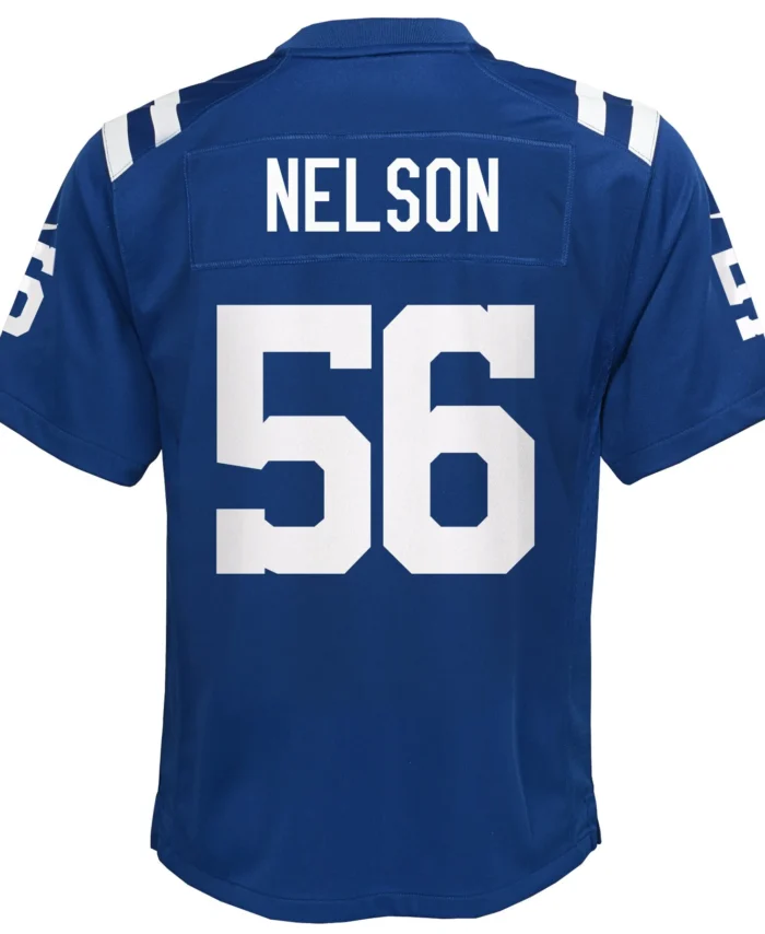 Quenton Nelson Indianapolis Colts Youth Game Jersey - Royal
In Stock - This item will ship within 2 business days.