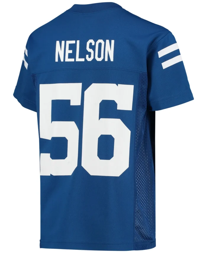 Quenton Nelson Indianapolis Colts Youth Replica Player Jersey - Royal
In Stock - This item will ship within 2 business days.