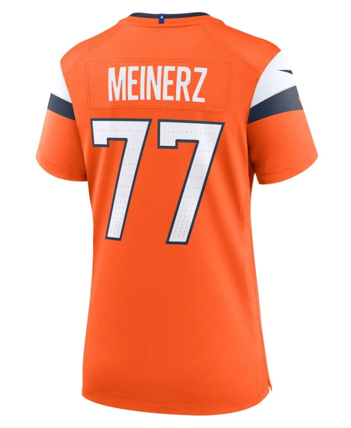 Quinn Meinerz Denver Broncos Women's Team Game Jersey -  Orange
