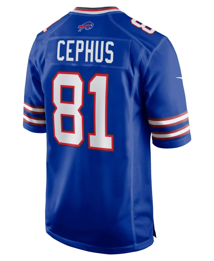Quintez Cephus Buffalo Bills Team Game Jersey -  Royal