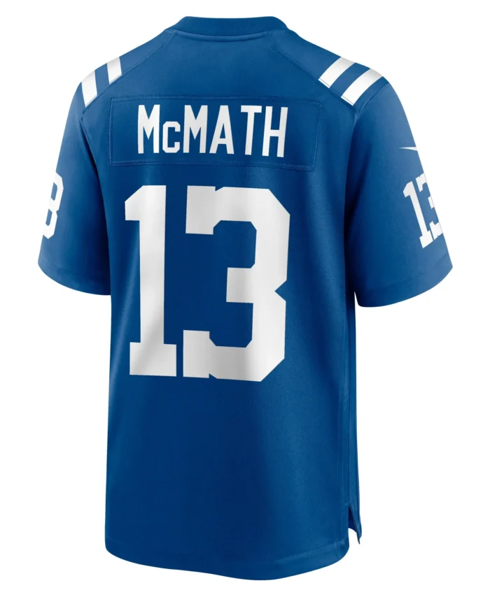 Racey McMath Indianapolis Colts Team Game Jersey -  Royal