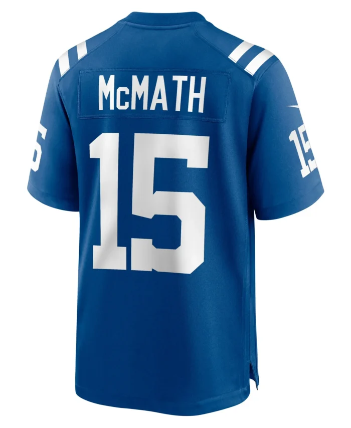 Racey McMath Indianapolis Colts Team Game Jersey -  Royal