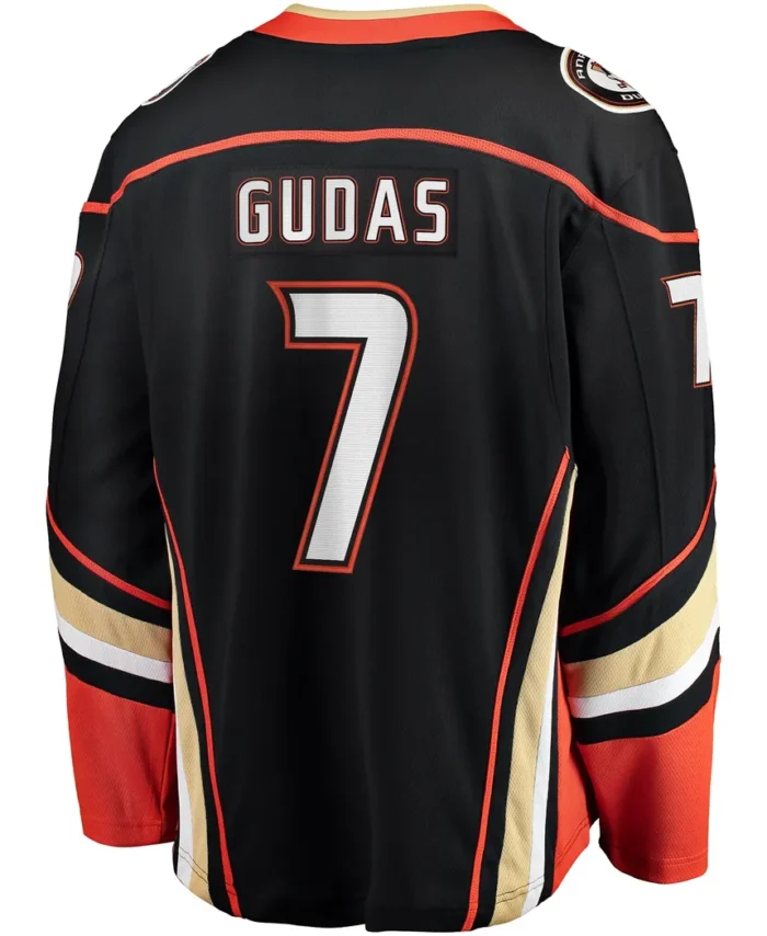 Radko Gudas Anaheim Ducks Fanatics Home Breakaway Jersey - Black