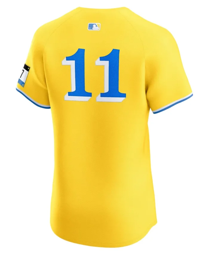 Rafael Devers Boston Red Sox City Connect Elite Jersey - Gold