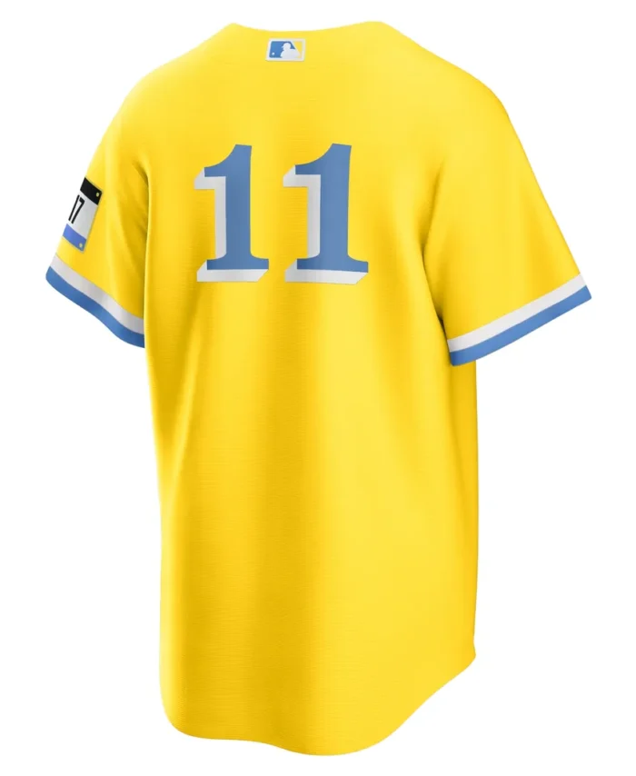 Rafael Devers Boston Red Sox City Connect Replica Player Jersey - Light Blue