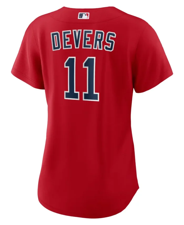 Rafael Devers Boston Red Sox Women Alternate Replica Player Jersey - Red