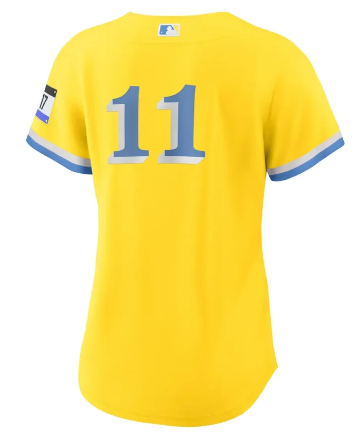 Rafael Devers Boston Red Sox Women City Connect Replica Player Jersey - Gold