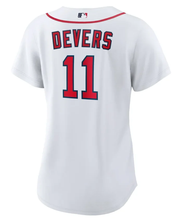 Rafael Devers Boston Red Sox Women Home Replica Player Jersey - White