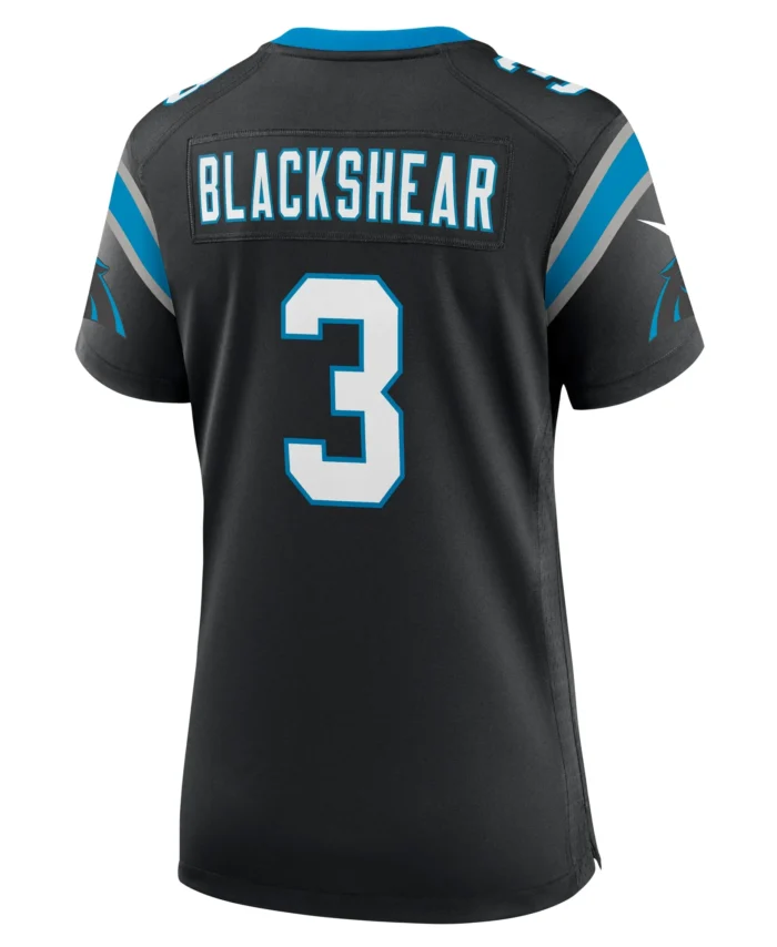 Raheem Blackshear Carolina Panthers Women's Team Game Jersey - Black