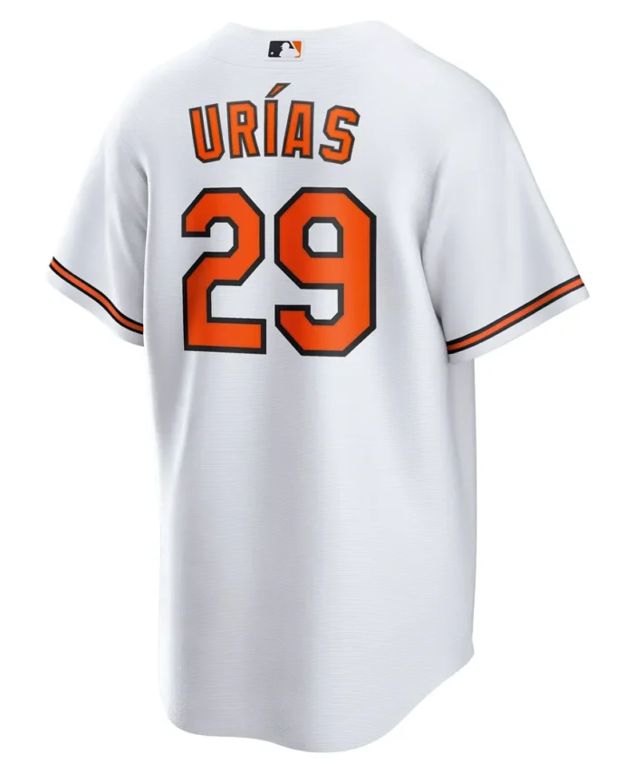 Ramon Urias Baltimore Orioles Home  Replica Player Jersey - White