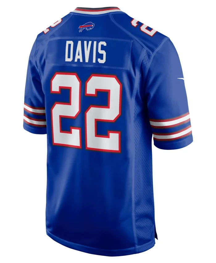 Ray Davis Buffalo Bills Game Jersey -  Royal
