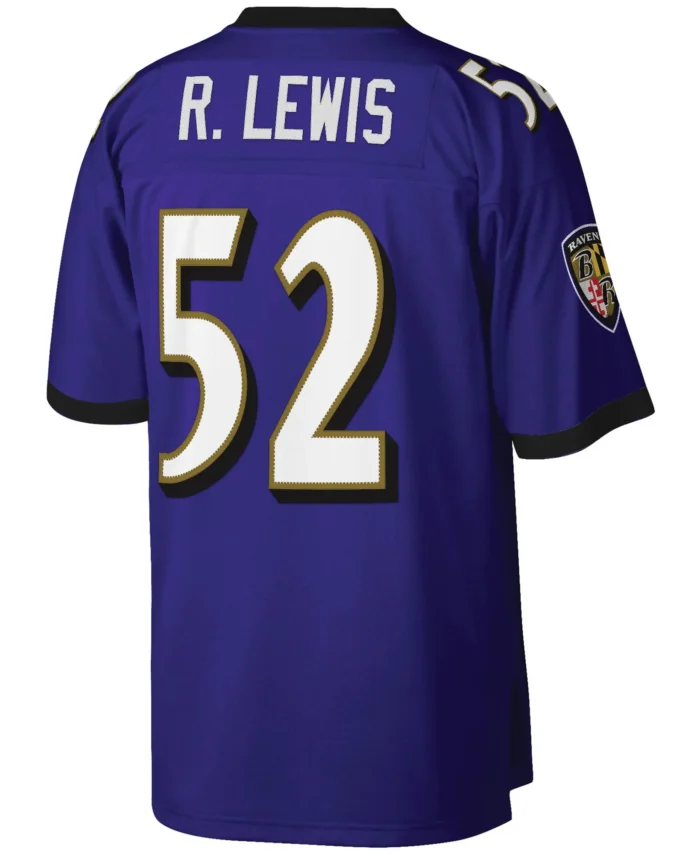 Ray Lewis Baltimore Ravens Mitchell & Ness Legacy Replica Jersey - Purple