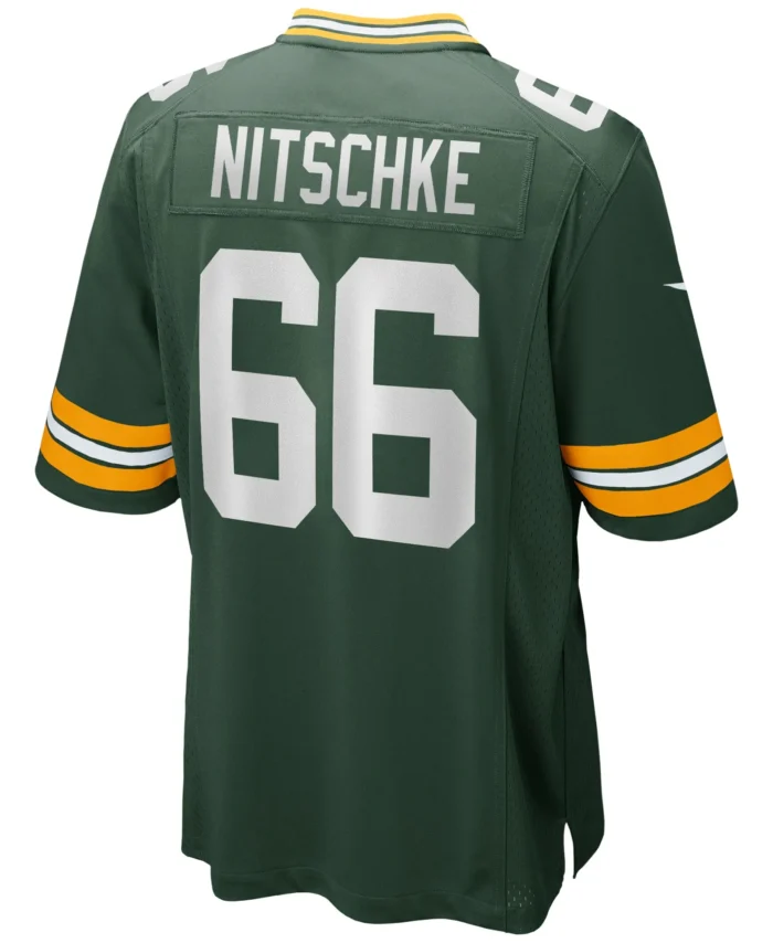 Ray Nitschke Green Bay Packers Game Retired Player Jersey - Green