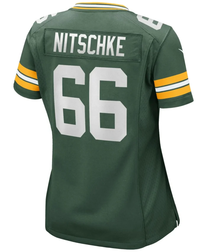 Ray Nitschke Green Bay Packers Women's Game Retired Player Jersey - Green
