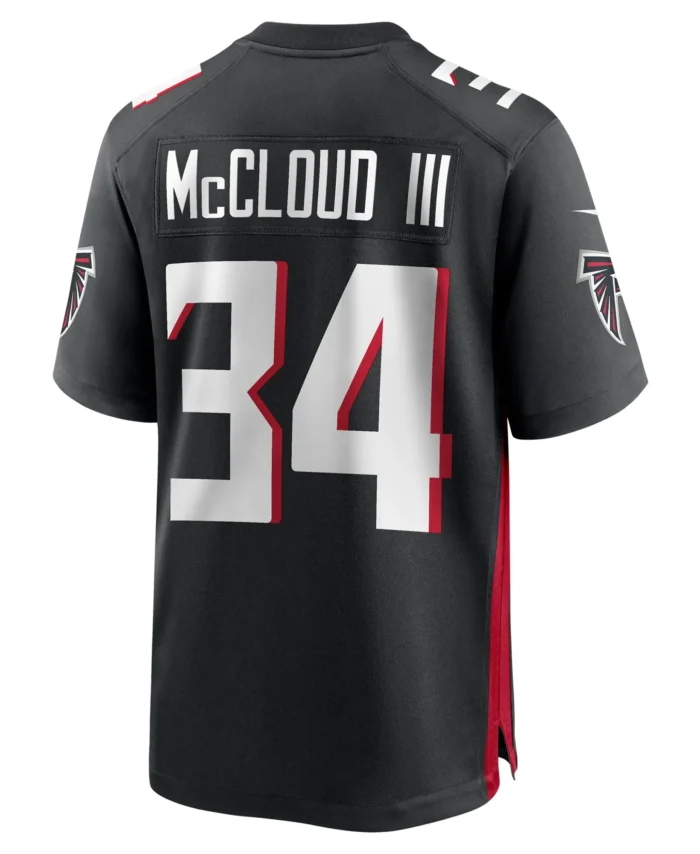 Ray-Ray McCloud III Atlanta Falcons Team Game Jersey -  Black