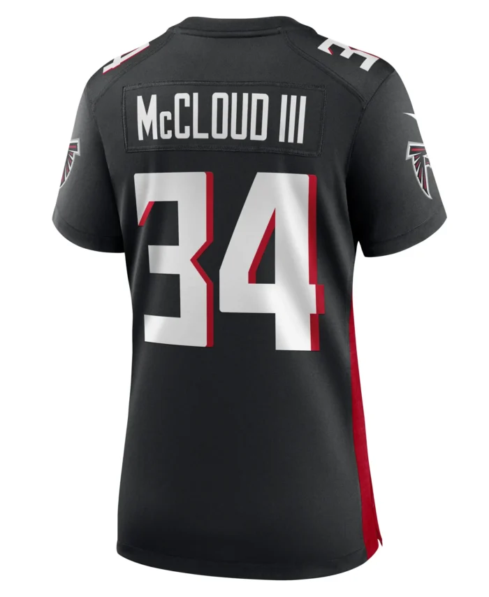 Ray-Ray McCloud III Atlanta Falcons Women's  Game Jersey -  Black