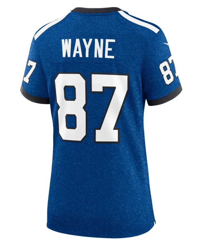 Reggie Wayne Indianapolis Colts Women's Indiana Nights Alternate Game Jersey - Royal