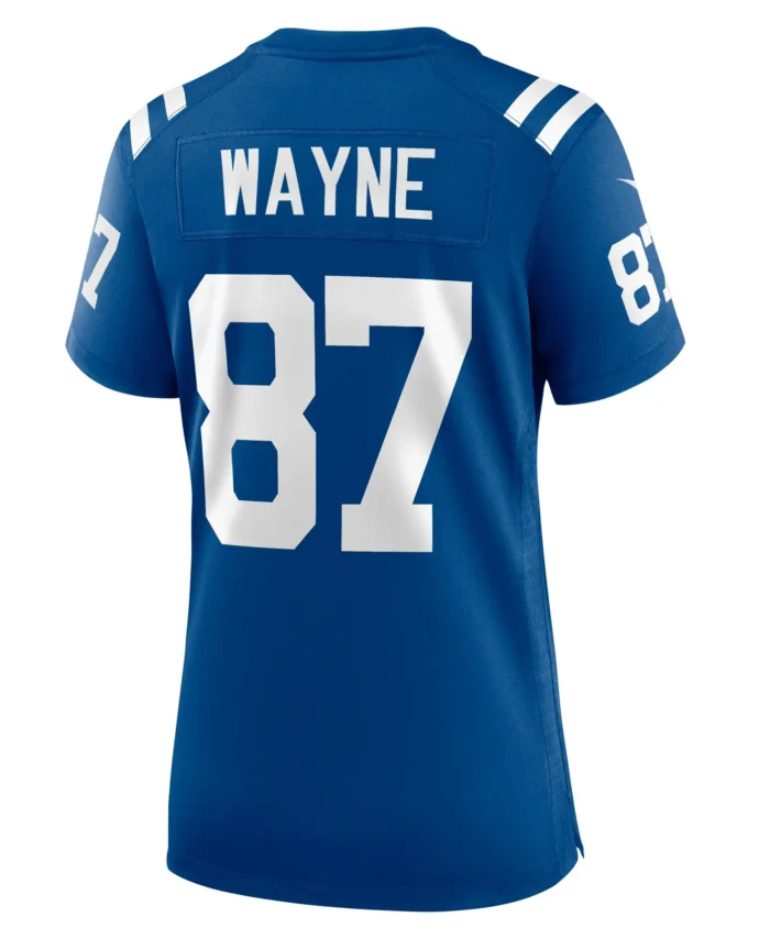 Reggie Wayne Indianapolis Colts Women's Retired Player Game Jersey - Royal