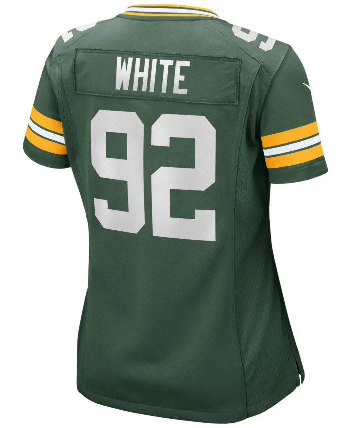 Reggie White Green Bay Packers Women's Game Retired Player Jersey - Green