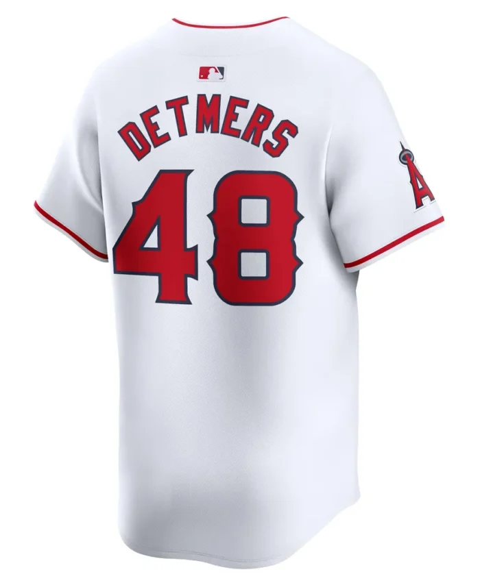 Reid Detmers Los Angeles Angels Home Limited Player Jersey - White